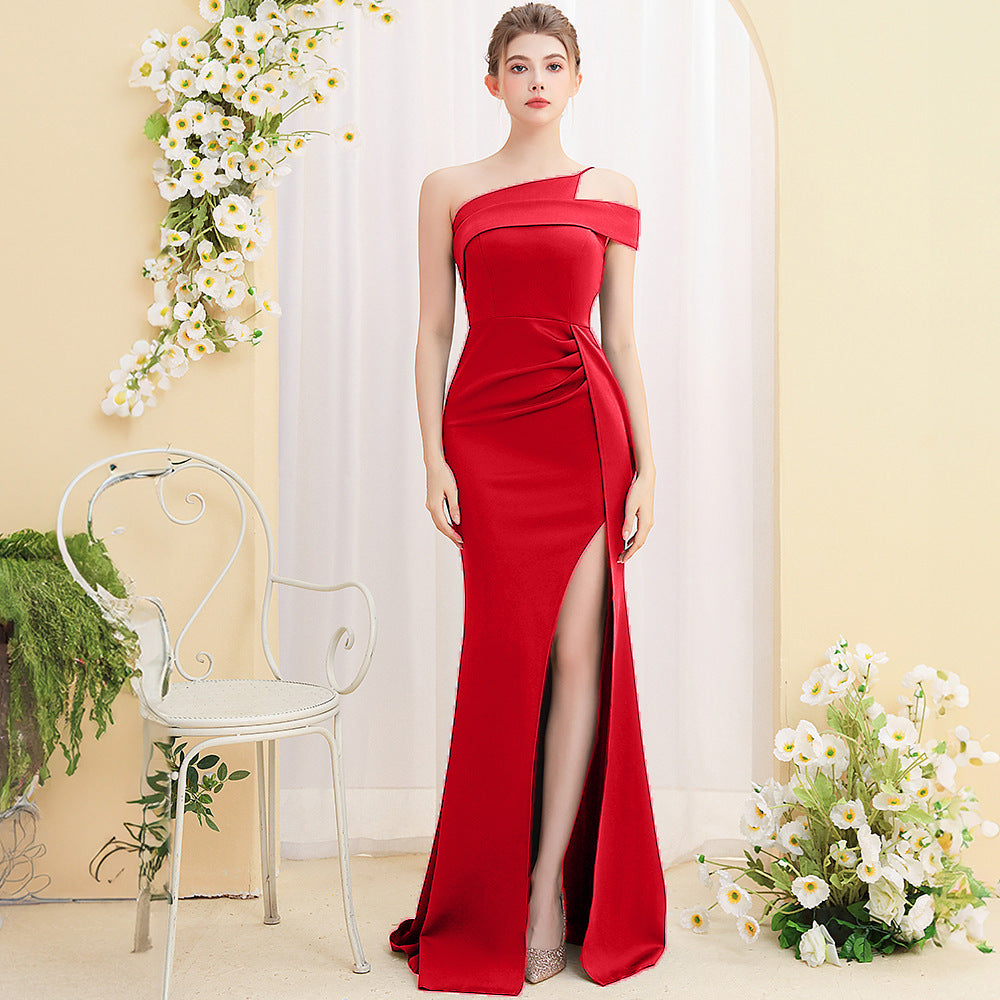 Sophisticated Banquet Dress for Stylish Women