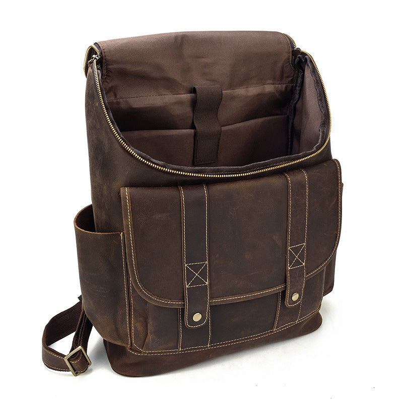 Classic Leather Backpack Built for Modern Men
