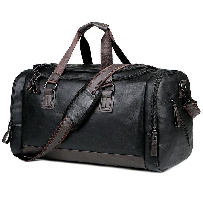 Men’s Large PU Leather Travel Bag – Sleek & Durable