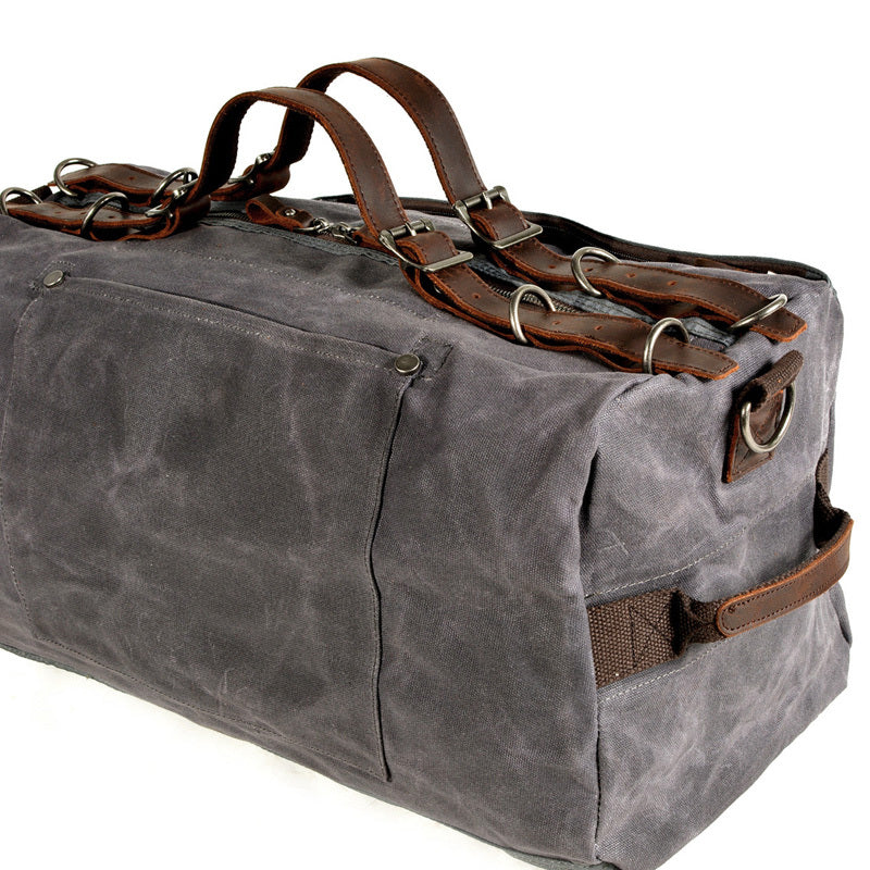 Portable Large-Capacity Duffel Bag for Modern Men on the Go