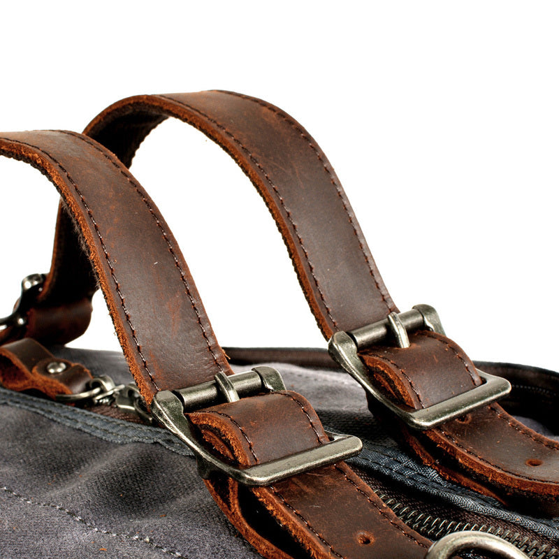 Portable Large-Capacity Duffel Bag for Modern Men on the Go