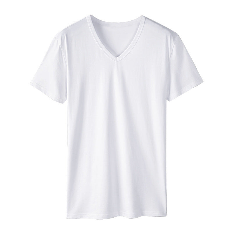 Men's Wear V-neck T-shirt  Active Comfort – Lightweight Quick-Dry Workout V-Neck Shirt