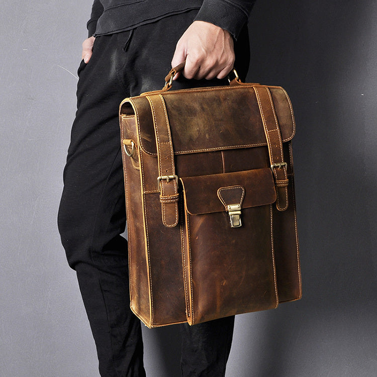 Classic Leather Bag Designed for Everyday Use