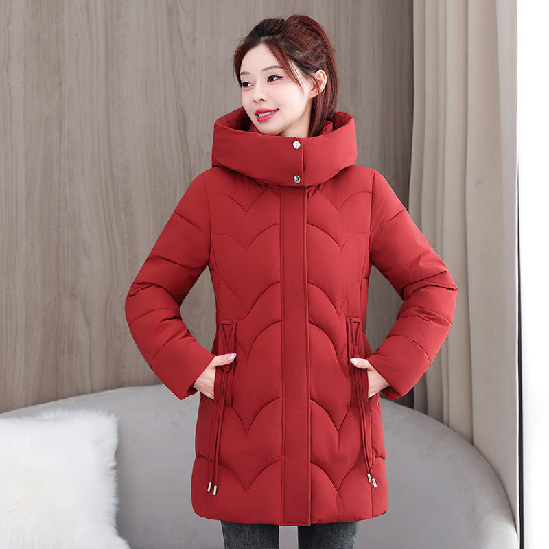 Luxury Warmth – Loose-Fit High-End Cotton Padded Coat