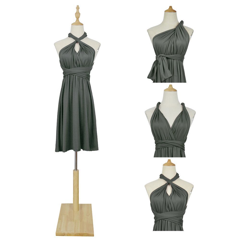 Stylish Plus-Size Dress with Adjustable Lace-Up Design