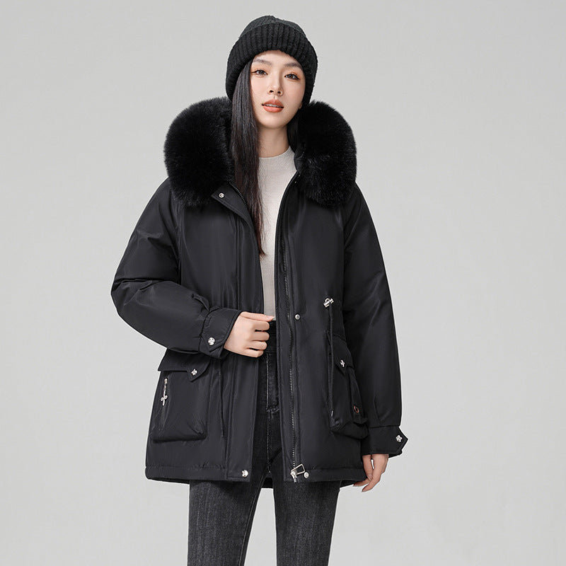 Stay Warm in Style – Soft Hooded Cotton Jacket