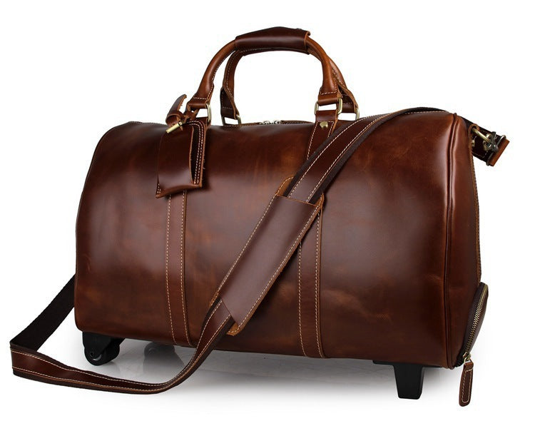 Durable 21-Inch Travel Trolley — Smooth Wheels, Easy Carry