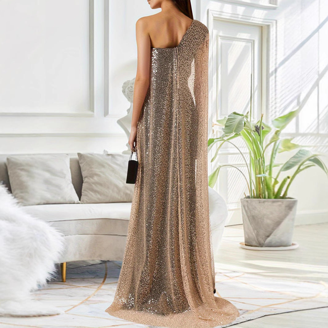 Sophisticated Slit Black Dress Perfect for Special Occasions