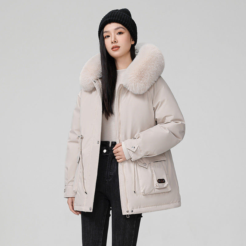 Stay Warm in Style – Soft Hooded Cotton Jacket