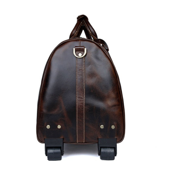 Effortless Travels With Our Leather Trolley Bag