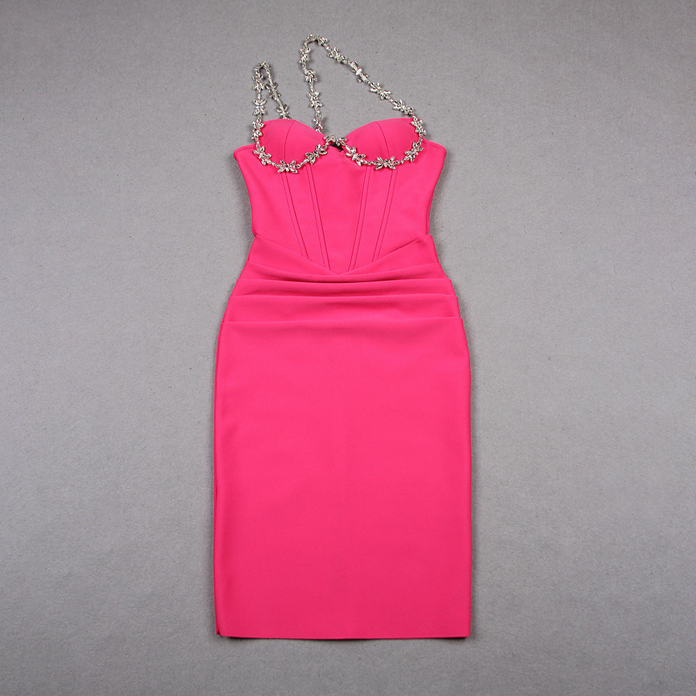 Chic Sleeveless Bandage Dress for Stylish Women