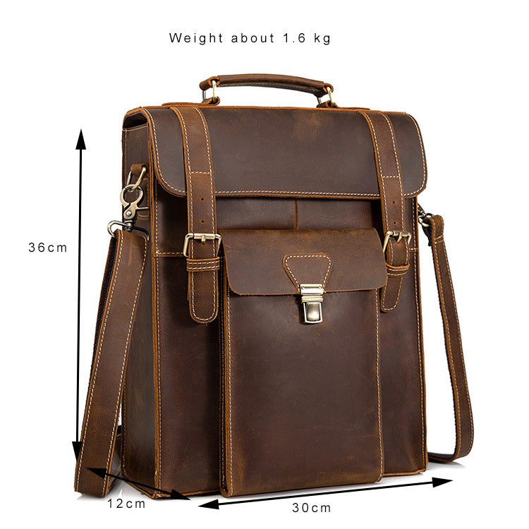 Classic Leather Bag Designed for Everyday Use