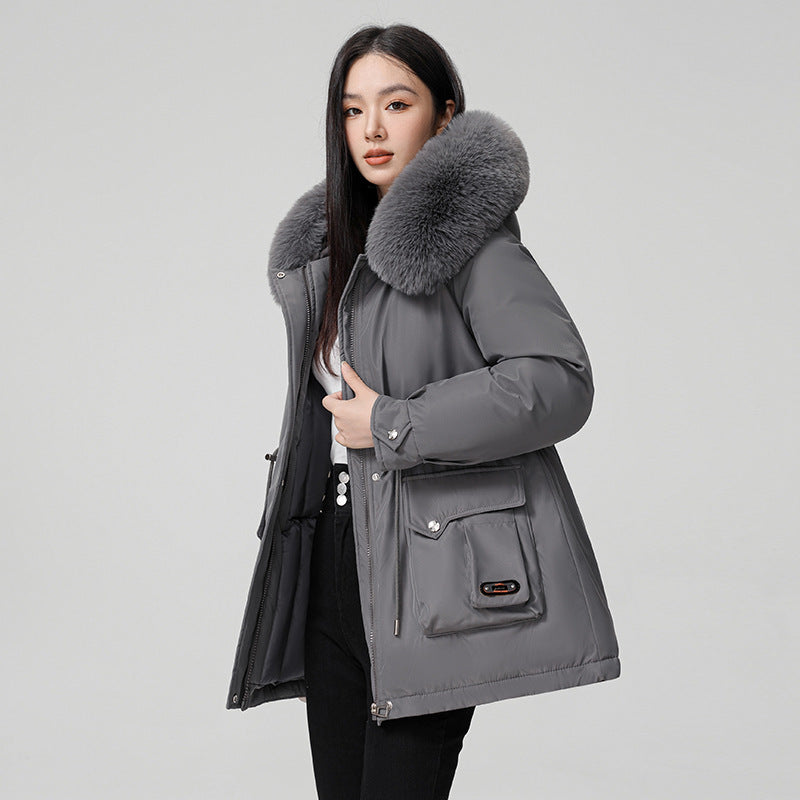 Stay Warm in Style – Soft Hooded Cotton Jacket