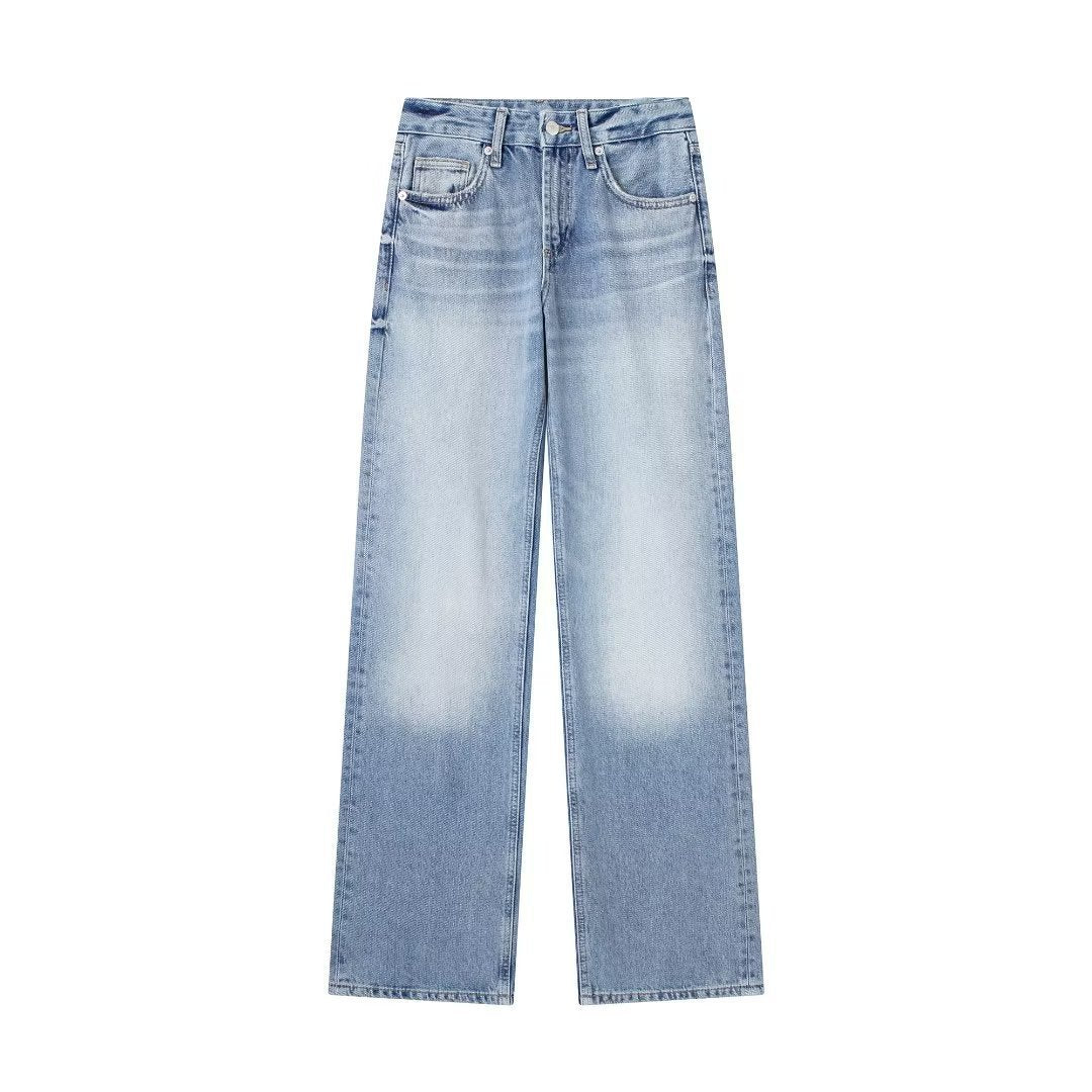 High-Waist Wide Jeans – Trendy, Relaxed, and Perfectly Comfortabl