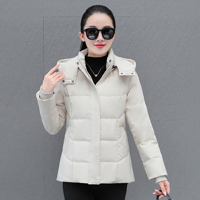 Cozy Chic – Women’s Short Thick Down Winter Jacket