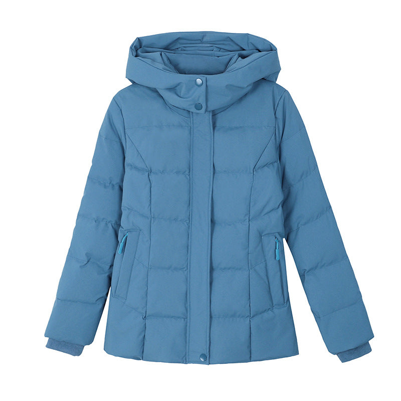 Cozy Chic – Women’s Short Thick Down Winter Jacket