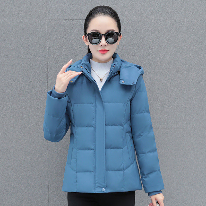 Cozy Chic – Women’s Short Thick Down Winter Jacket