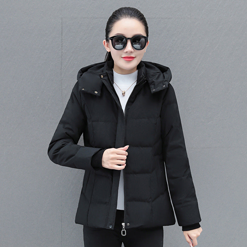 Cozy Chic – Women’s Short Thick Down Winter Jacket