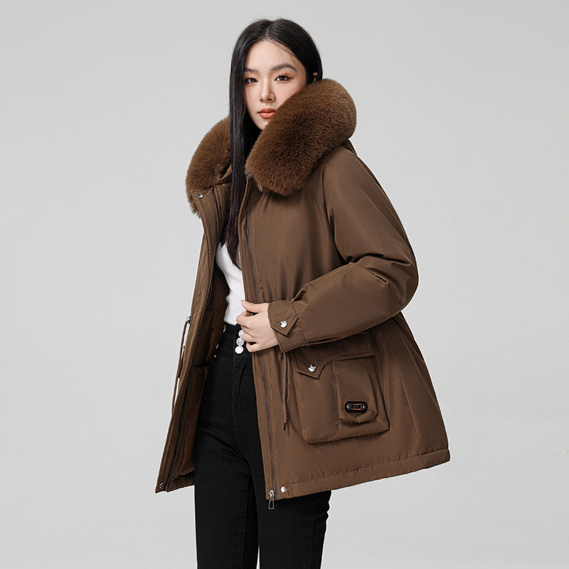 Stay Warm in Style – Soft Hooded Cotton Jacket