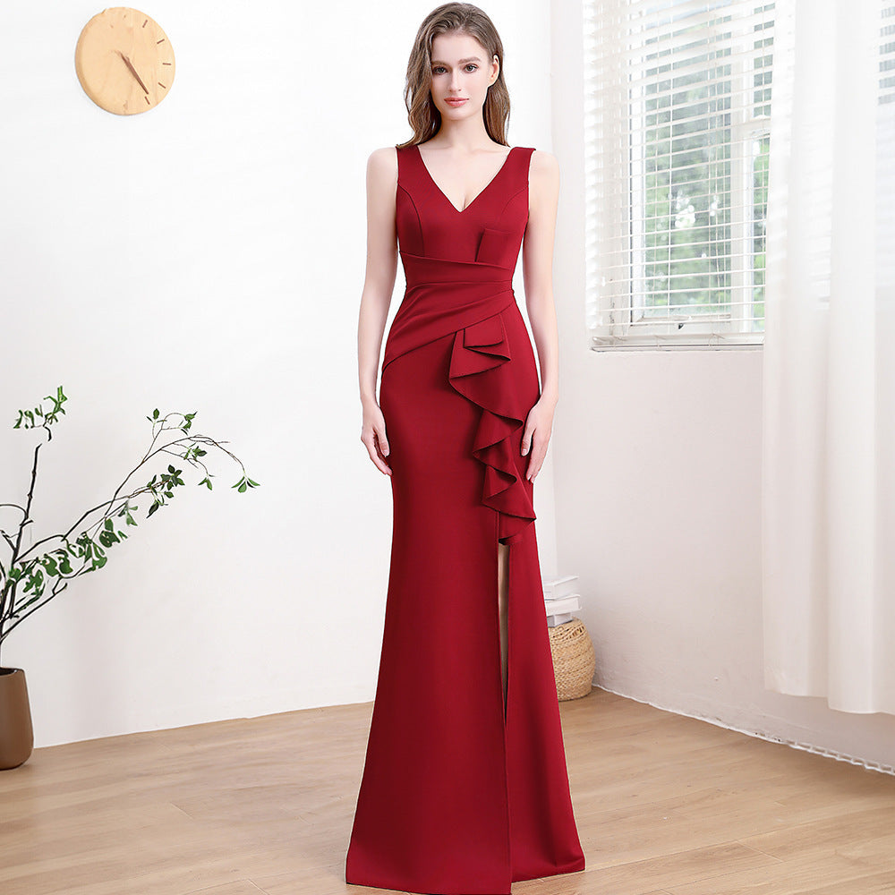 High-End Lightweight Evening Dress for Stylish Occasions
