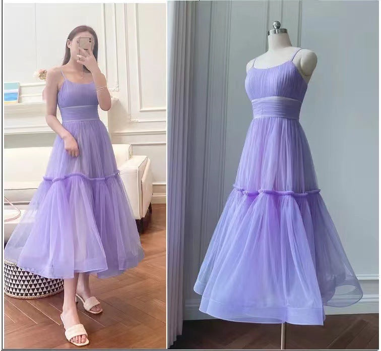 Chic Women’s Cotton Dress for Birthday Parties
