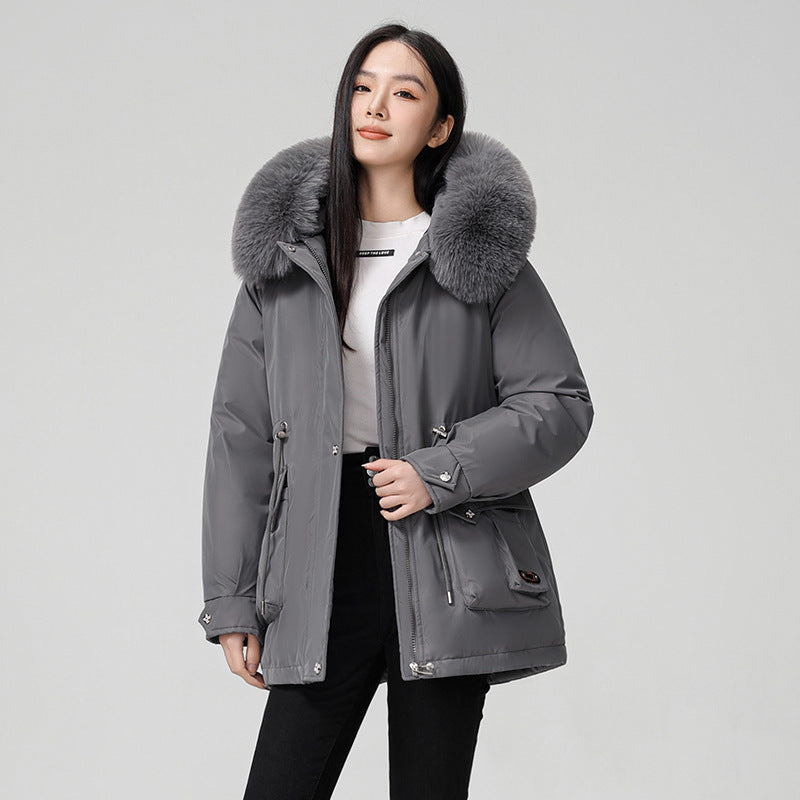 Stay Warm in Style – Soft Hooded Cotton Jacket