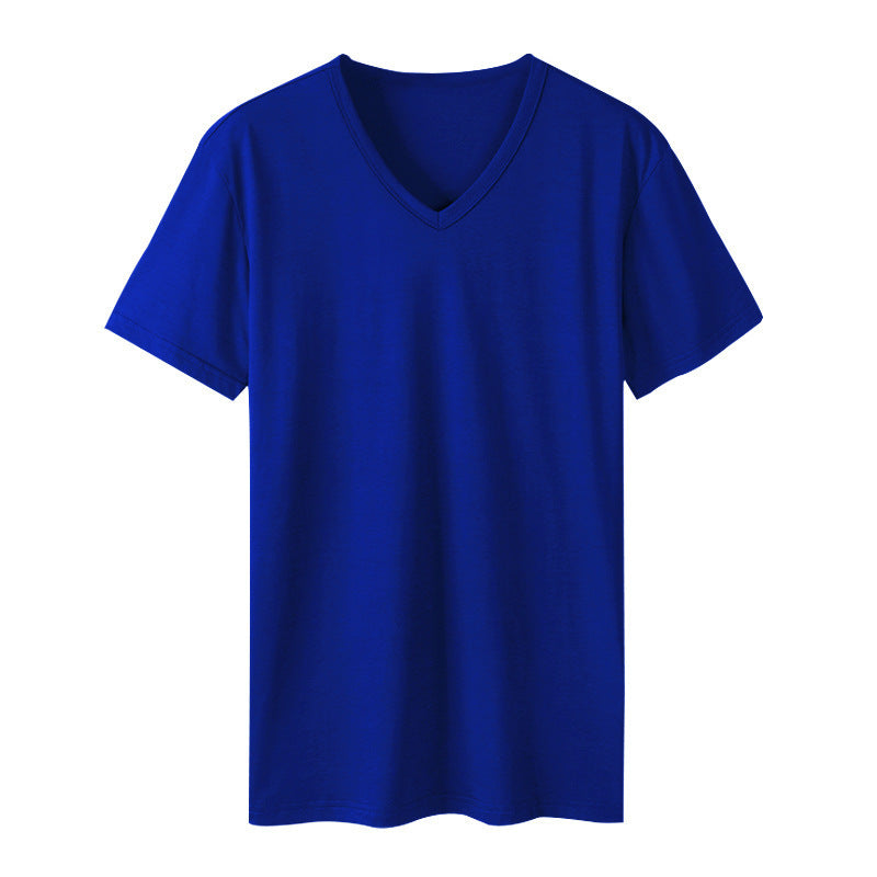 Men's Wear V-neck T-shirt  Active Comfort – Lightweight Quick-Dry Workout V-Neck Shirt
