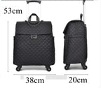 Spacious Wheeled Travel Bag — Durable, Waterproof & Easy to Carry