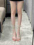 Glam Bow Rhinestone Sandals – Perfect for Elegant Nights