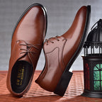 Sleek Black Pointed-Toe Shoes for Men – Timeless Everyday Style