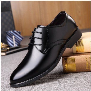Sleek Black Pointed-Toe Shoes for Men – Timeless Everyday Style