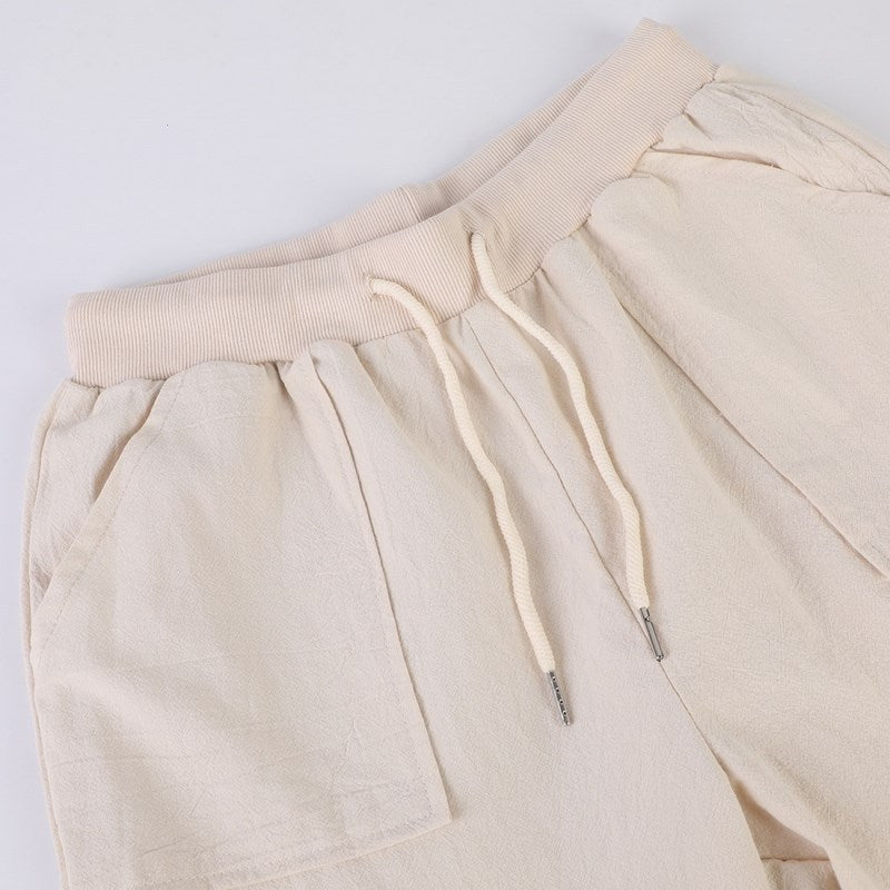 ខោ Jogger ទន់ Bloomers - ផាសុកភាពធម្មតាសម្រាប់ស្ត្រី