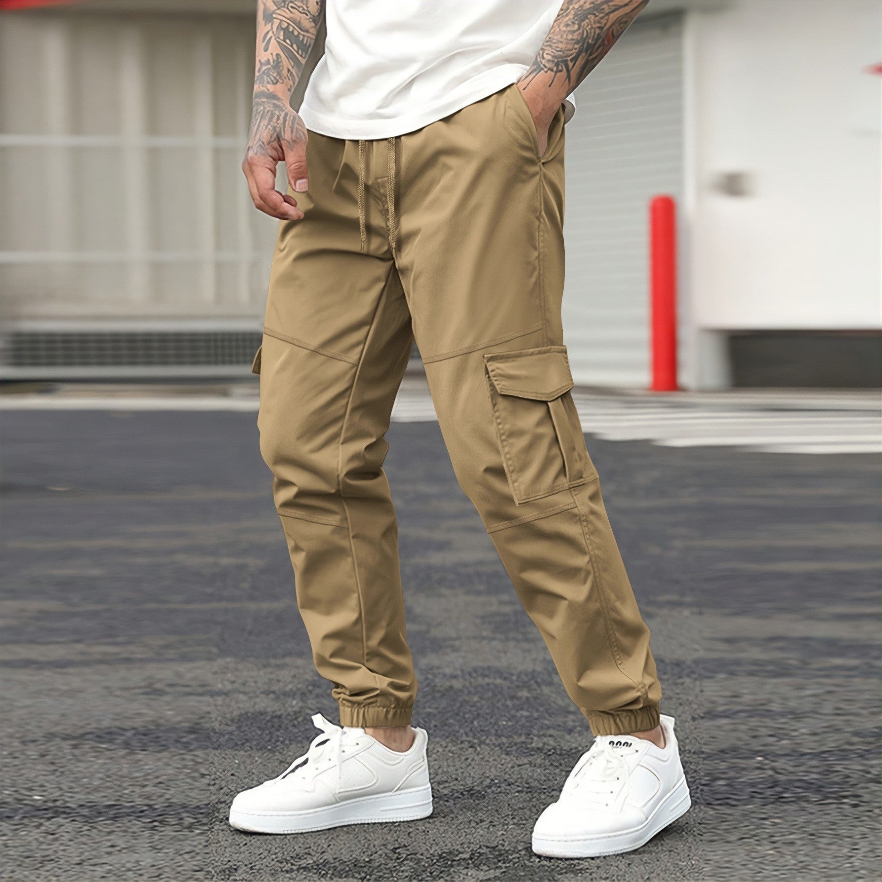 Men’s Casual Sports Joggers – Simple, Modern, and Comfortable