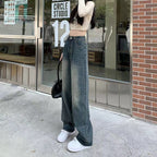 กางเกงขายาวทรงหลวมสบาย ๆ ให้ลุคทันสมัยที่ผ่อนคลาย