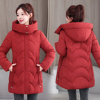 Luxury Warmth – Loose-Fit High-End Cotton Padded Coat