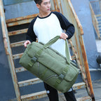 Versatile Men's Travel Duffel — ល្អឥតខ្ចោះសម្រាប់សាលារៀន កន្លែងហាត់ប្រាណ និងការធ្វើដំណើរ