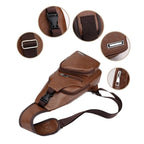 កាបូបស្បែកដើមទ្រូងបុរស - កម្មវិធីផ្ញើសារទាន់សម័យសម្រាប់រាល់ថ្ងៃ