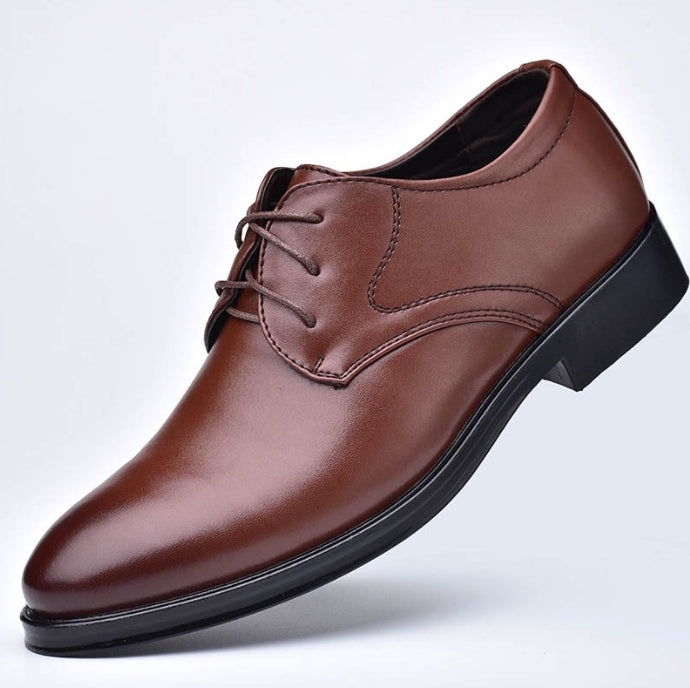 Sleek Black Pointed-Toe Shoes for Men – Timeless Everyday Style