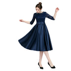 Versatile Mid-Length Dress for Casual and Evening Wear