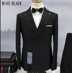 เสื้อเบลเซอร์เสริมไหล่ดีไซน์ขอบดิบคุณภาพสูงสำหรับผู้ชาย