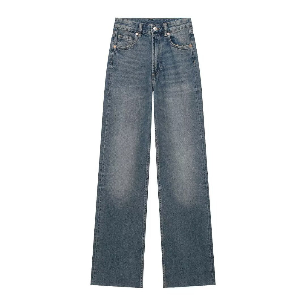High-Waist Wide Jeans – Trendy, Relaxed, and Perfectly Comfortabl