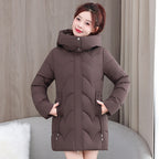 Luxury Warmth – Loose-Fit High-End Cotton Padded Coat