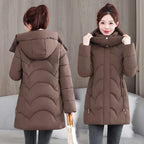 Luxury Warmth – Loose-Fit High-End Cotton Padded Coat